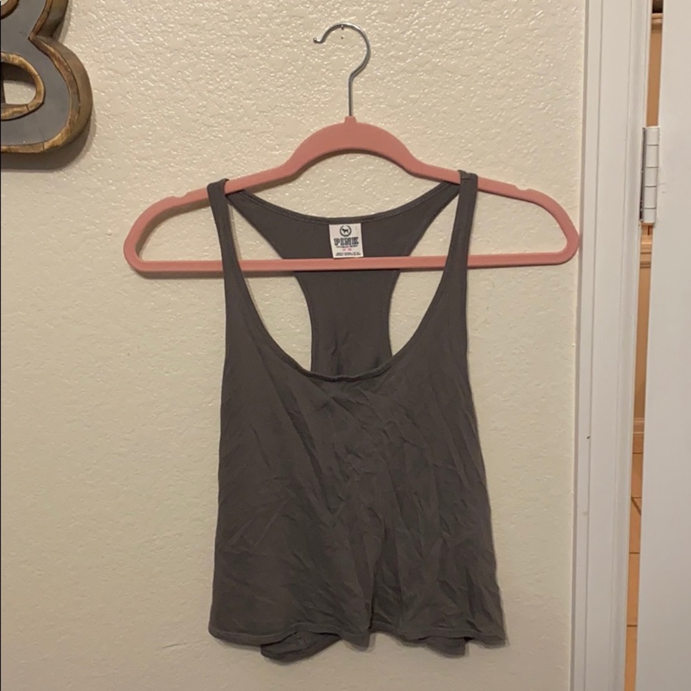 PINK cropped tank